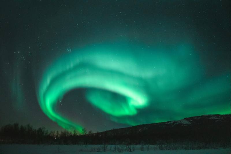 auroras boreales en noruega
