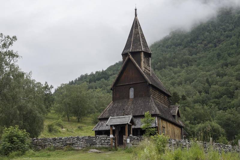 iglesia de madera de urnes