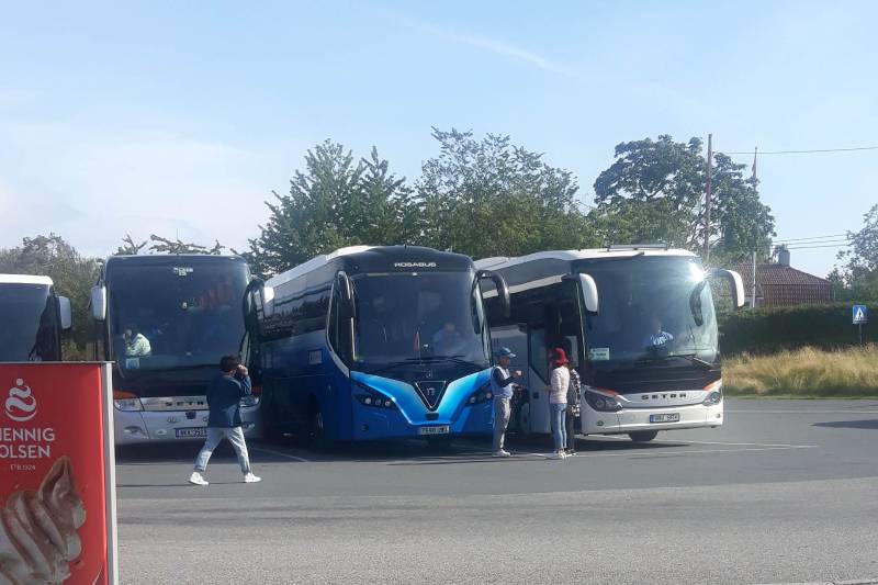 circuito en bus por noruega